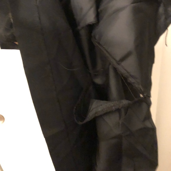 Black Sleeveless Calvin Klein Dress Gold Zipper - Picture 5 of 10